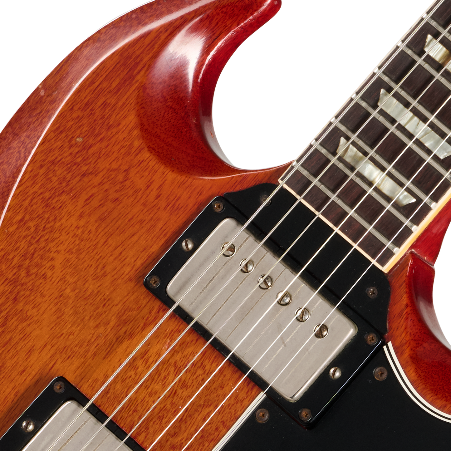 Gibson Certified Vintage 1964 Gibson SG Bigsby, Cherry Electric Guitar Gibson Certified Vintage