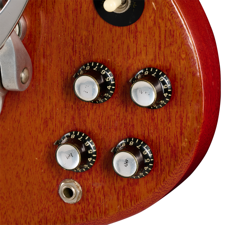 Gibson Certified Vintage 1964 Gibson SG Bigsby, Cherry Electric Guitar Gibson Certified Vintage