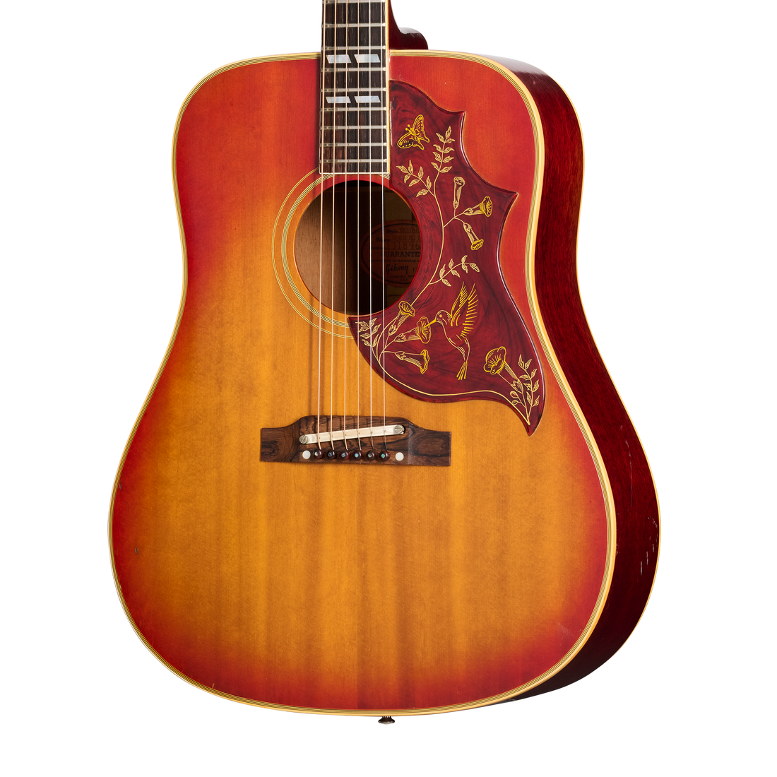 Gibson Certified Vintage 1963 Gibson Hummingbird, Cherry Sunburst Acoustic Guitar Gibson Certified Vintage