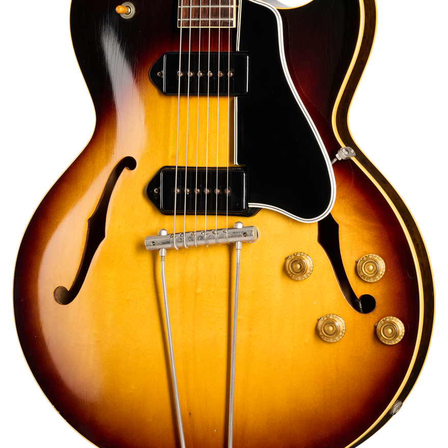 Gibson Certified Vintage 1957 Gibson ES-225TD, Sunburst Electric Guitar Gibson Certified Vintage