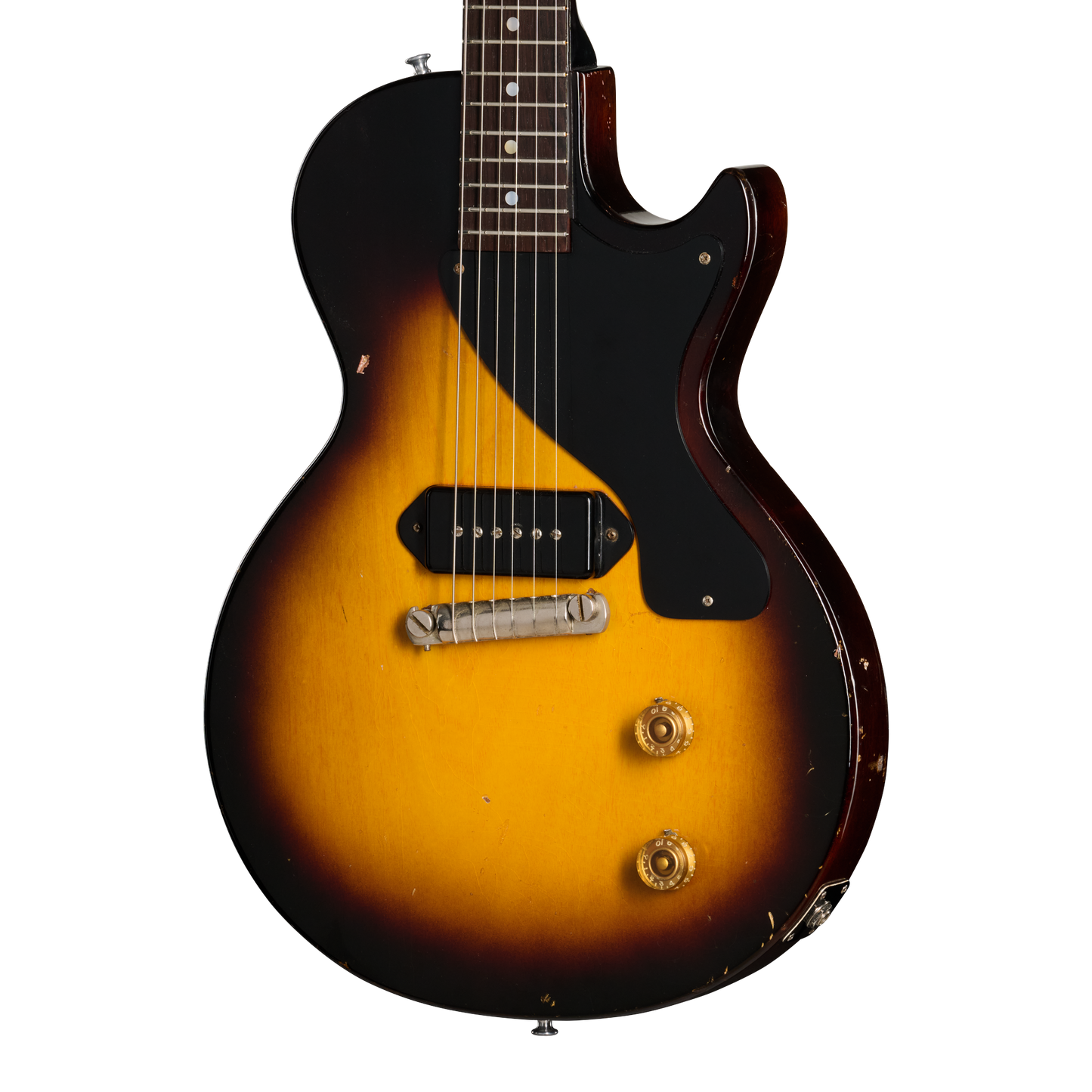 Gibson Certified Vintage 1954 Gibson Les Paul Junior, Sunburst Electric Guitar Gibson Certified Vintage