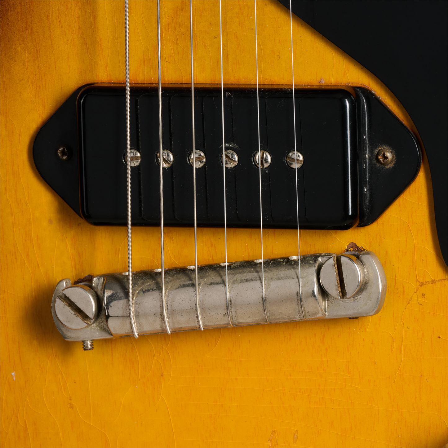 Gibson Certified Vintage 1954 Gibson Les Paul Junior, Sunburst Electric Guitar Gibson Certified Vintage