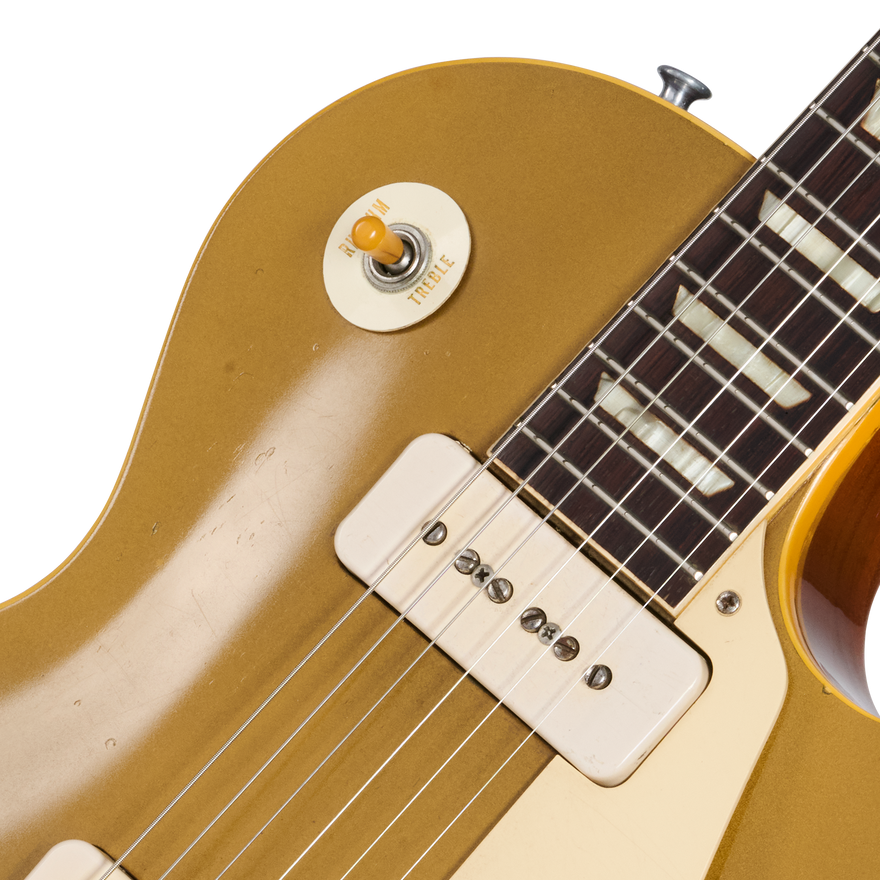Gibson Certified Vintage 1956 Gibson Les Paul Standard, Goldtop Electric Guitar Gibson Certified Vintage