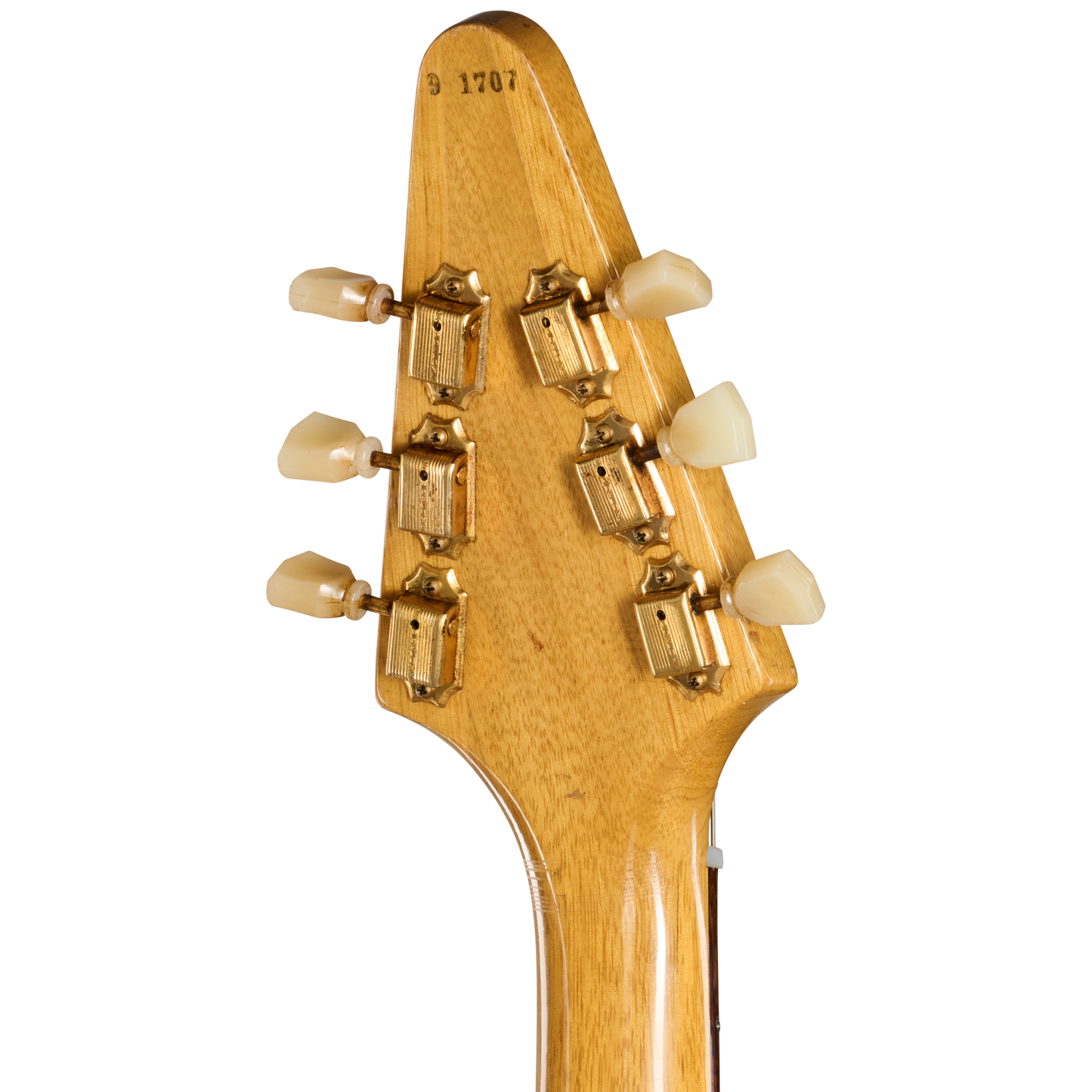 Gibson Certified Vintage 1959 Gibson Flying V, Natural Electric Guitar Gibson Certified Vintage