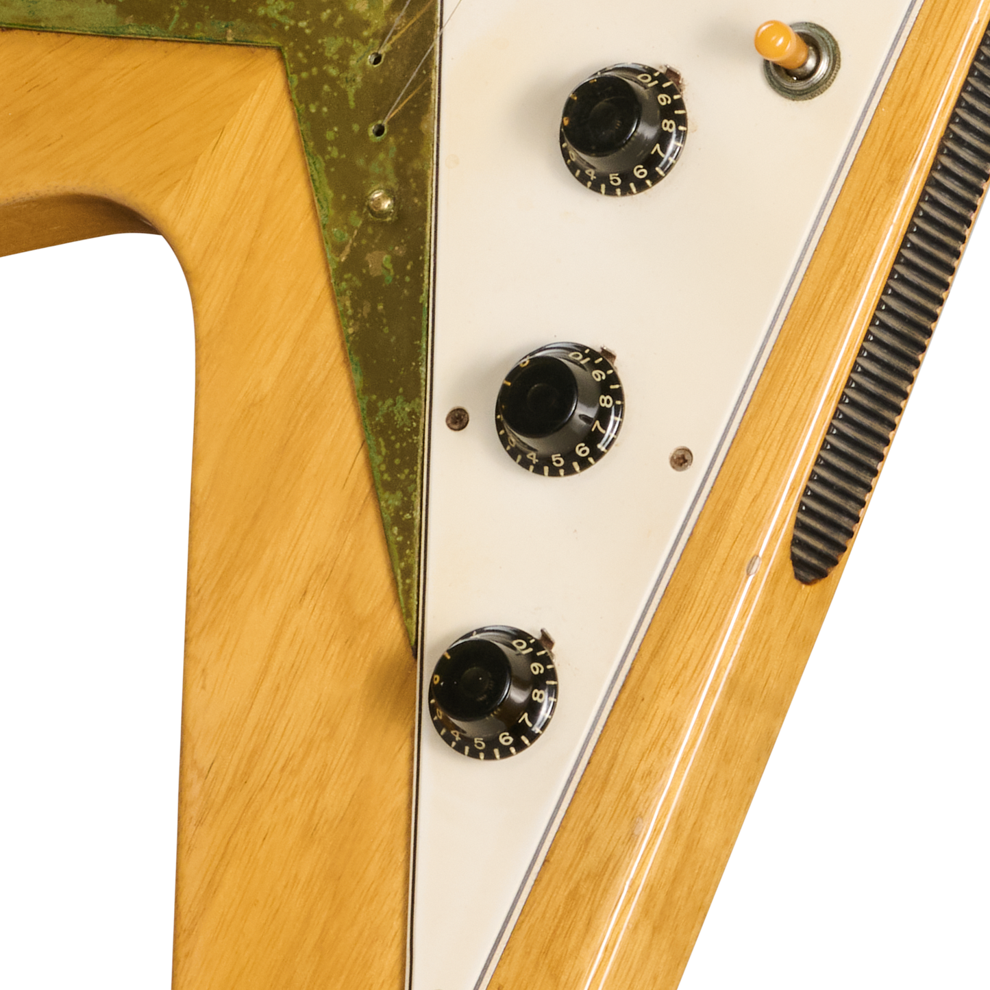 Gibson Certified Vintage 1959 Gibson Flying V, Natural Electric Guitar Gibson Certified Vintage