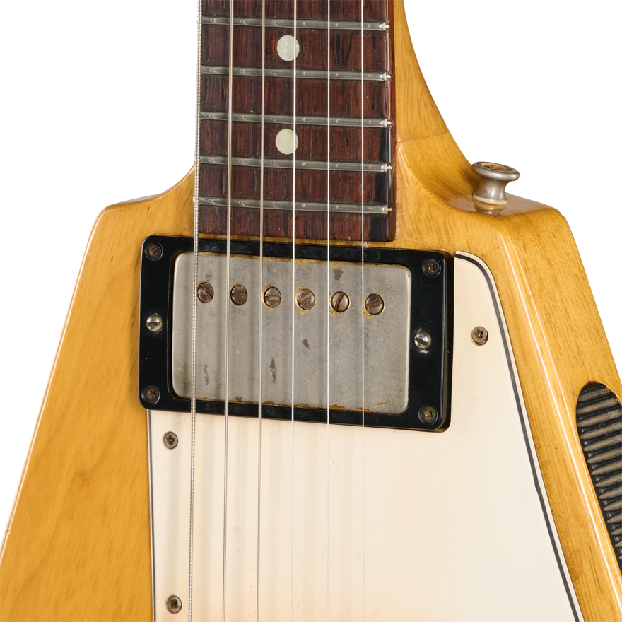 Gibson Certified Vintage 1959 Gibson Flying V, Natural Electric Guitar Gibson Certified Vintage