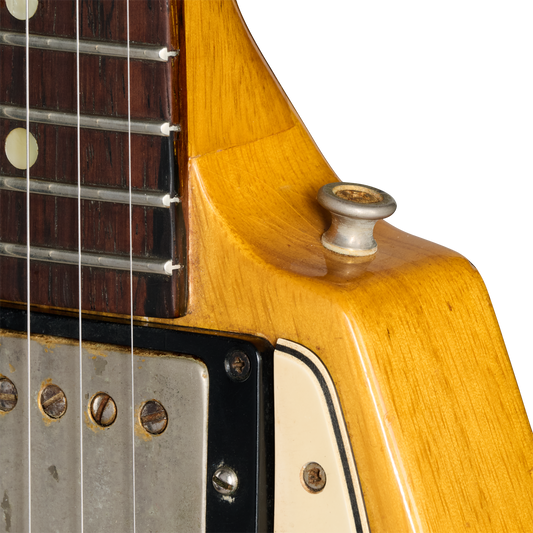 Gibson Certified Vintage 1959 Gibson Flying V, Natural Electric Guitar Gibson Certified Vintage