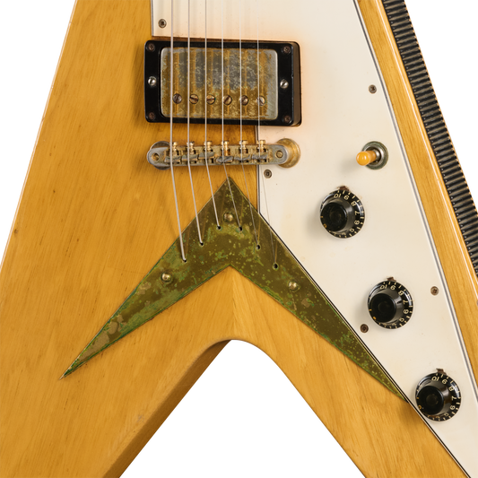 Gibson Certified Vintage 1959 Gibson Flying V, Natural Electric Guitar Gibson Certified Vintage