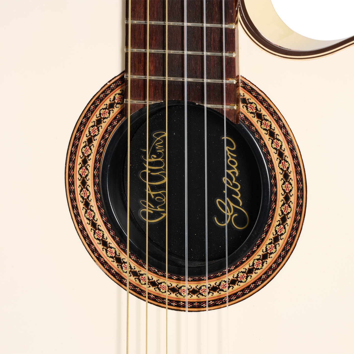 Gibson Certified Vintage 1987 Gibson Chet Atkins CE, Alpine White Acoustic Guitar Gibson Certified Vintage