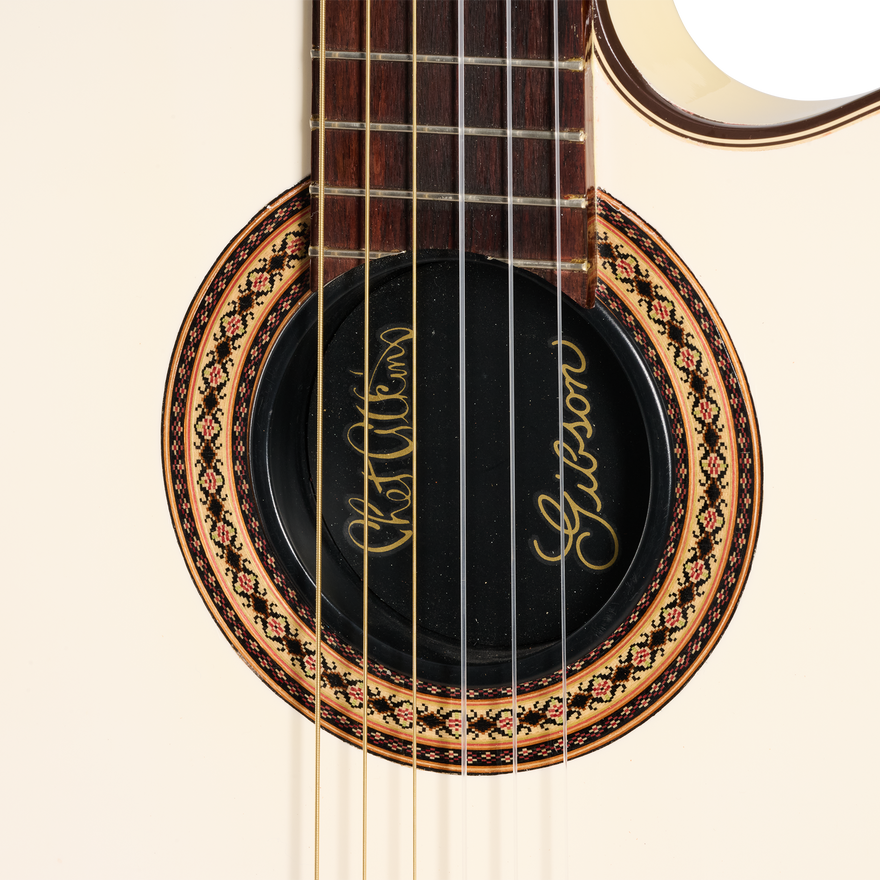 Gibson Certified Vintage 1987 Gibson Chet Atkins CE, Alpine White Acoustic Guitar Gibson Certified Vintage