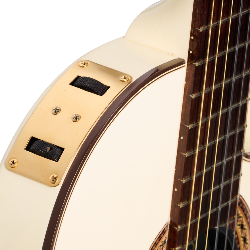 Gibson Certified Vintage 1987 Gibson Chet Atkins CE, Alpine White Acoustic Guitar Gibson Certified Vintage