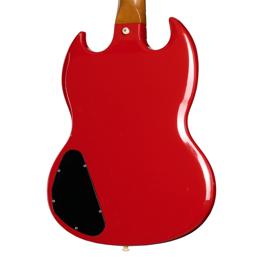 Gibson Certified Vintage 1967 Gibson Melody Maker D, Fire Engine Red Electric Guitar Gibson Certified Vintage