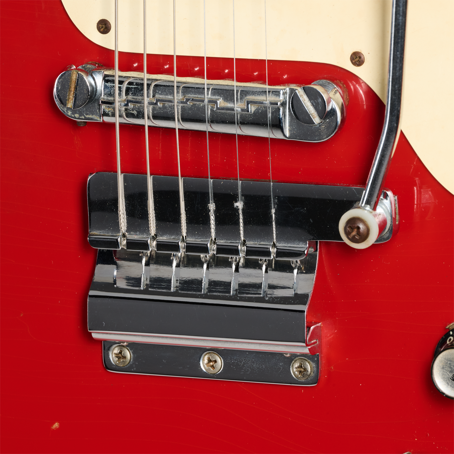 Gibson Certified Vintage 1967 Gibson Melody Maker D, Fire Engine Red Electric Guitar Gibson Certified Vintage