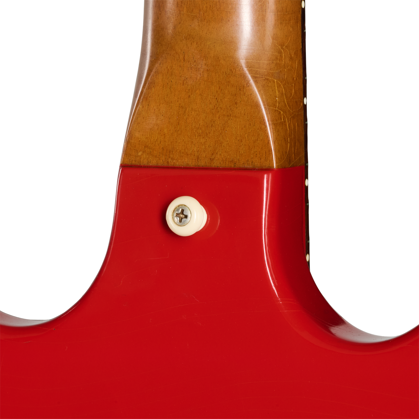Gibson Certified Vintage 1967 Gibson Melody Maker D, Fire Engine Red Electric Guitar Gibson Certified Vintage