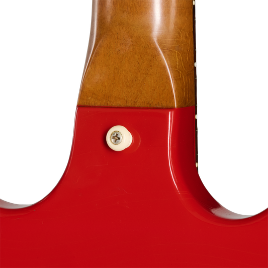 Gibson Certified Vintage 1967 Gibson Melody Maker D, Fire Engine Red Electric Guitar Gibson Certified Vintage