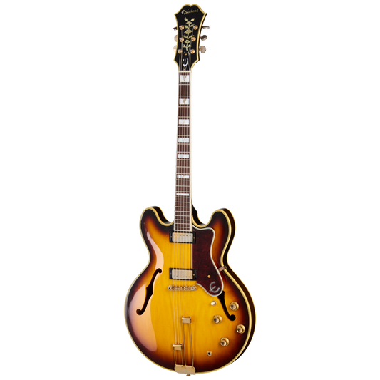 Gibson Certified Vintage 1967 Epiphone Sheraton, Sunburst Electric Guitar Gibson Certified Vintage