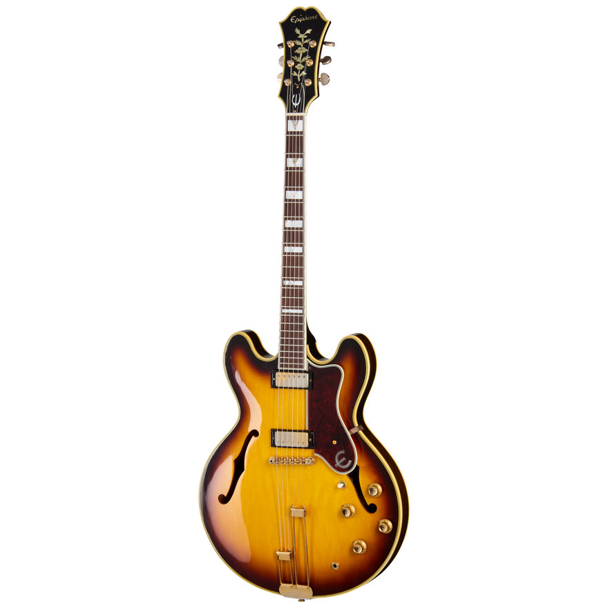 Gibson Certified Vintage 1967 Epiphone Sheraton, Sunburst Electric Guitar Gibson Certified Vintage