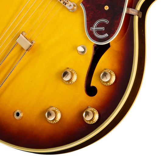 Gibson Certified Vintage 1967 Epiphone Sheraton, Sunburst Electric Guitar Gibson Certified Vintage
