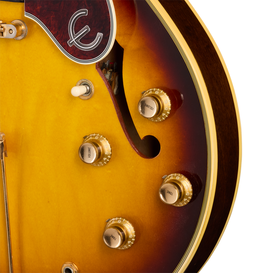 Gibson Certified Vintage 1967 Epiphone Sheraton, Sunburst Electric Guitar Gibson Certified Vintage