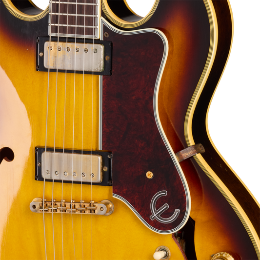 Gibson Certified Vintage 1967 Epiphone Sheraton, Sunburst Electric Guitar Gibson Certified Vintage