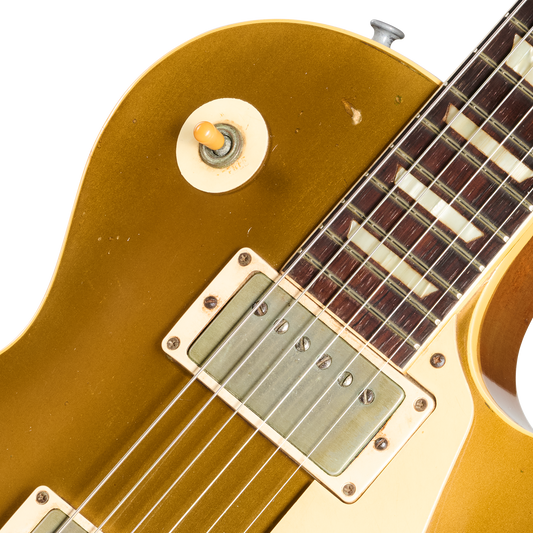 Gibson Certified Vintage 1957 Gibson Les Paul Standard, Goldtop Electric Guitar Gibson Certified Vintage