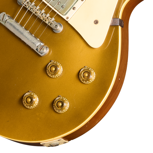 Gibson Certified Vintage 1957 Gibson Les Paul Standard, Goldtop Electric Guitar Gibson Certified Vintage