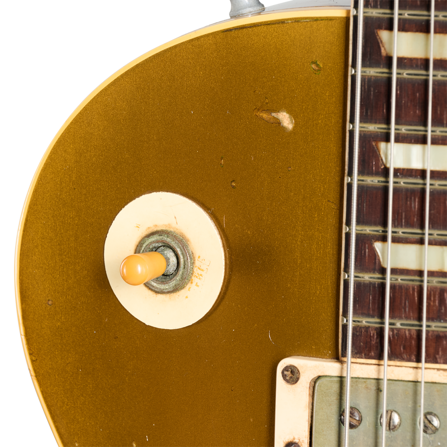 Gibson Certified Vintage 1957 Gibson Les Paul Standard, Goldtop Electric Guitar Gibson Certified Vintage