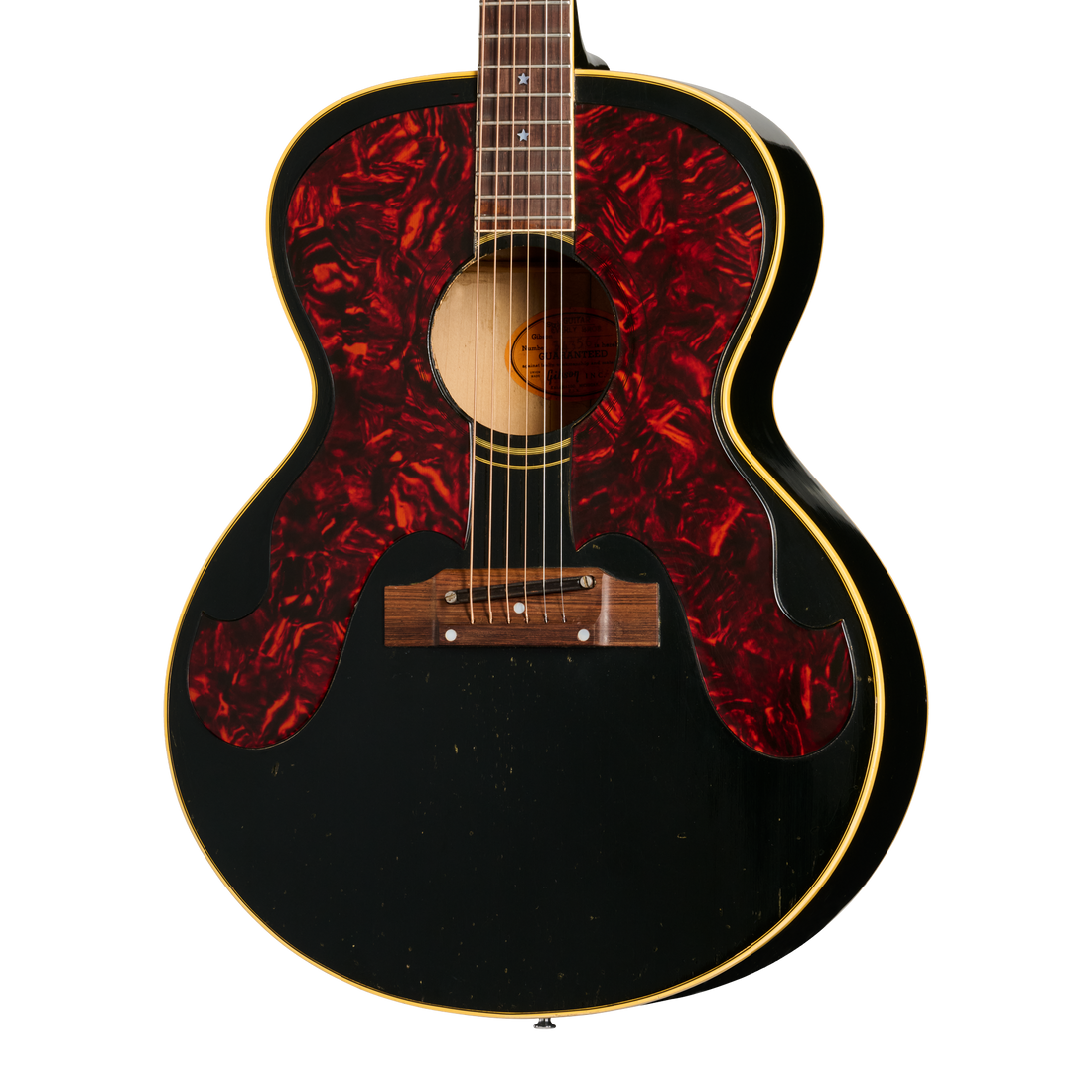 Gibson Certified Vintage 1965 Gibson Everly Brothers J-180, Ebony Acoustic Guitar Gibson Certified Vintage