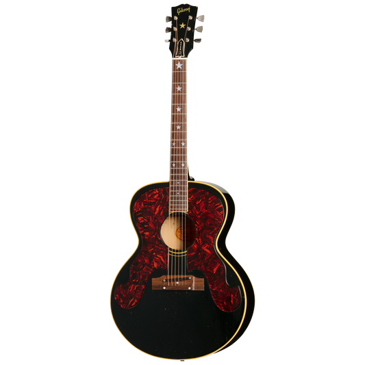 Gibson Certified Vintage 1965 Gibson Everly Brothers J-180, Ebony Acoustic Guitar Gibson Certified Vintage