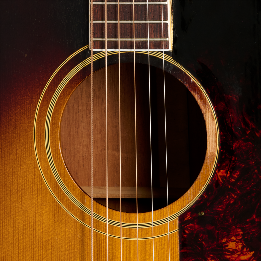 Gibson Certified Vintage 1957 Gibson Southern Jumbo, Sunburst Acoustic Guitar Gibson Certified Vintage