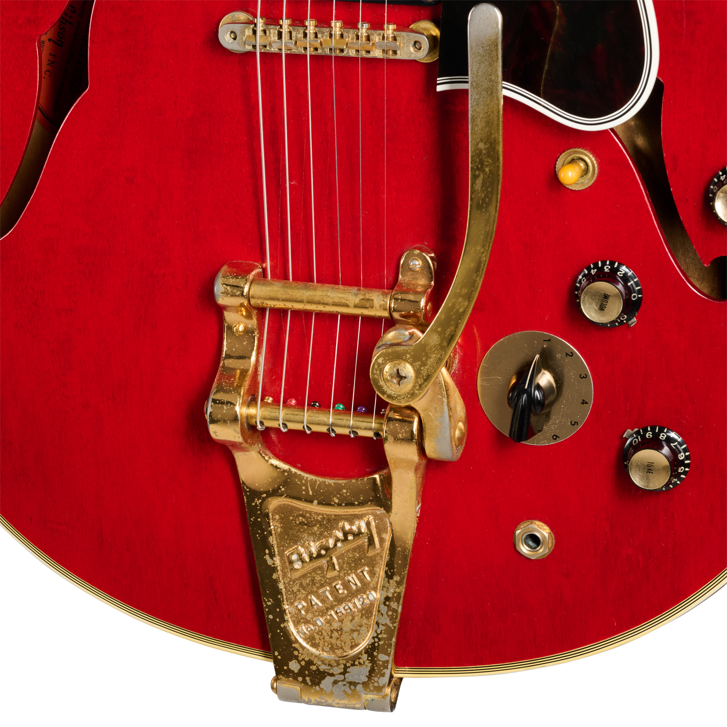 Gibson Certified Vintage 1960 Gibson ES-355TDSV, Cherry Electric Guitar Gibson Certified Vintage