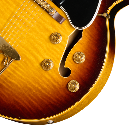 Gibson Certified Vintage 1956 Gibson ES-350T, Sunburst Electric Guitar Gibson Certified Vintage