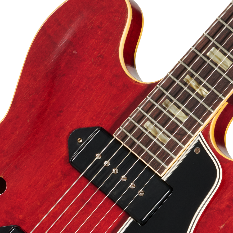 Gibson Certified Vintage 1962 Gibson ES-330TDC, Cherry Electric Guitar Gibson Certified Vintage