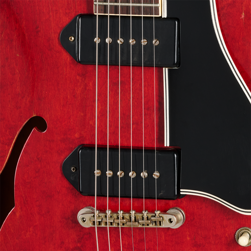 Gibson Certified Vintage 1962 Gibson ES-330TDC, Cherry Electric Guitar Gibson Certified Vintage