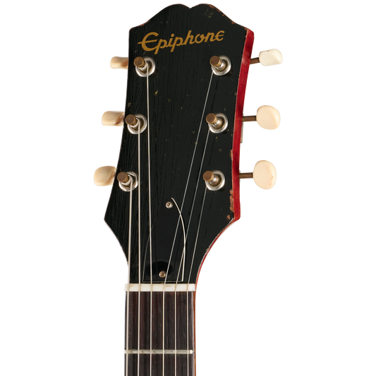 Gibson Certified Vintage 1962 Epiphone Coronet SB-533, Cherry Electric Guitar Gibson Certified Vintage