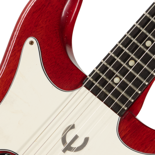 Gibson Certified Vintage 1962 Epiphone Coronet SB-533, Cherry Electric Guitar Gibson Certified Vintage