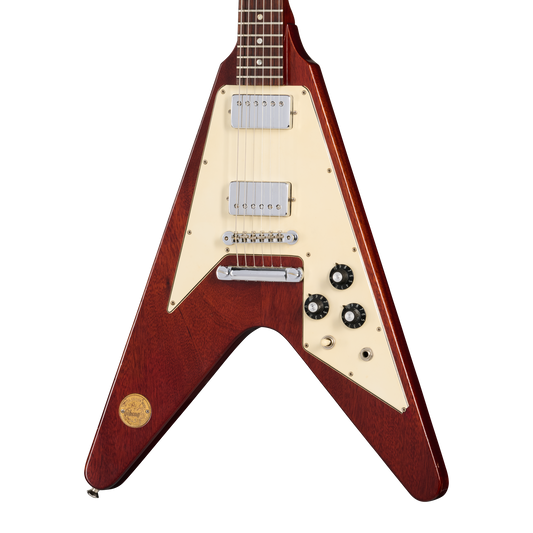 Gibson Certified Vintage 1971 Gibson Flying V Medallion #145, Cherry Electric Guitar Gibson Certified Vintage