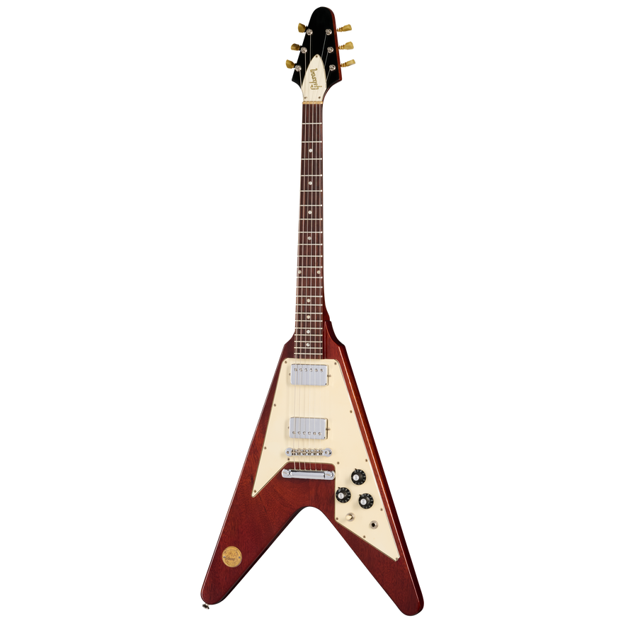 Gibson Certified Vintage 1971 Gibson Flying V Medallion #145, Cherry Electric Guitar Gibson Certified Vintage
