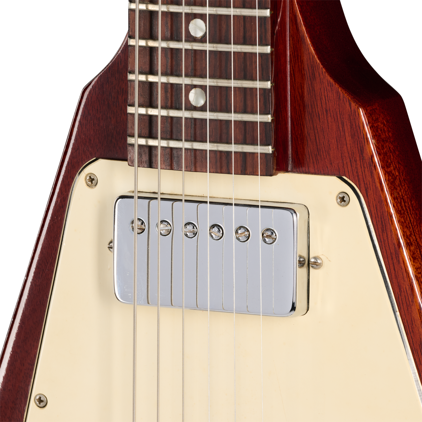 Gibson Certified Vintage 1971 Gibson Flying V Medallion #145, Cherry Electric Guitar Gibson Certified Vintage