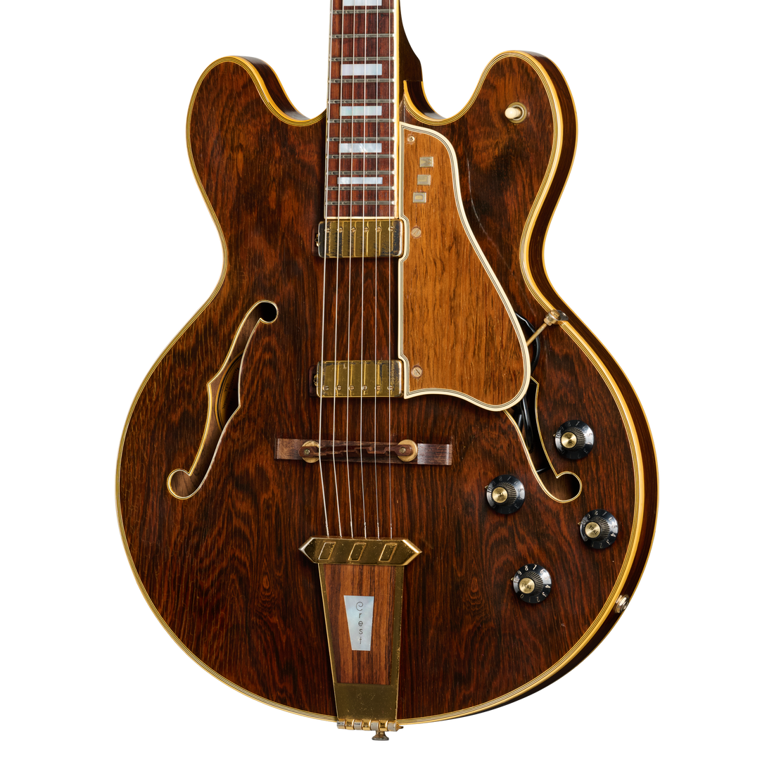 Gibson Certified Vintage 1969 Gibson Crest Gold, Natural Electric Guitar Gibson Certified Vintage