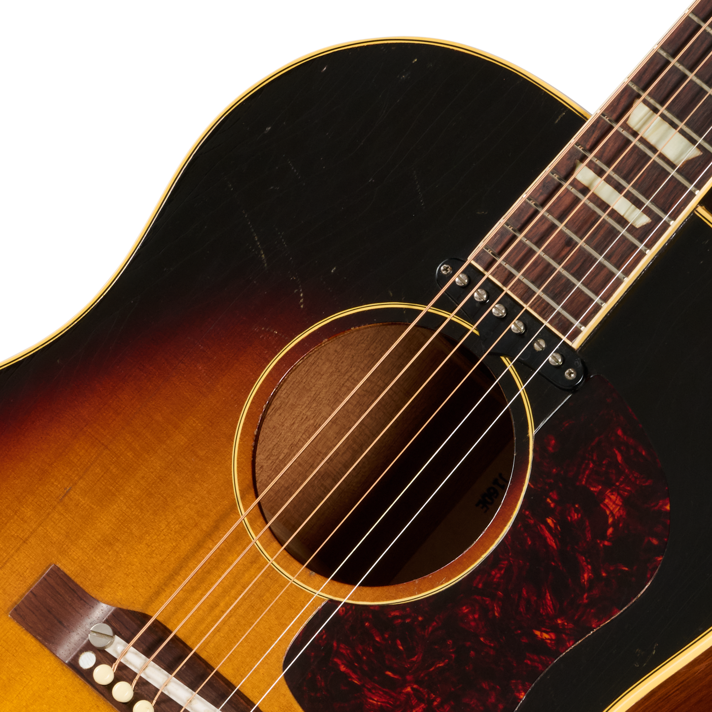 Gibson Certified Vintage 1957 Gibson J-160E, Sunburst Acoustic Guitar Gibson Certified Vintage