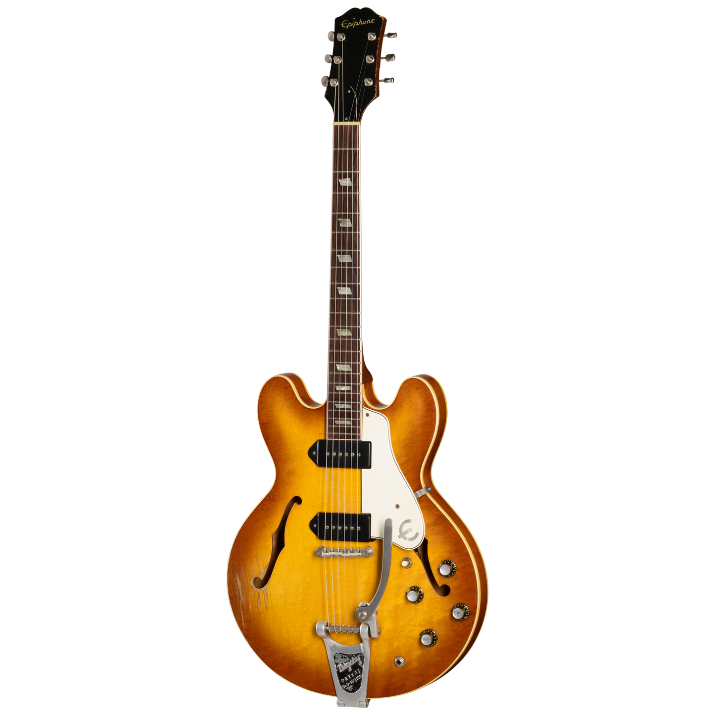 Gibson Certified Vintage 1963 Epiphone Casino E-230TD, Royal Tan Electric Guitar Gibson Certified Vintage