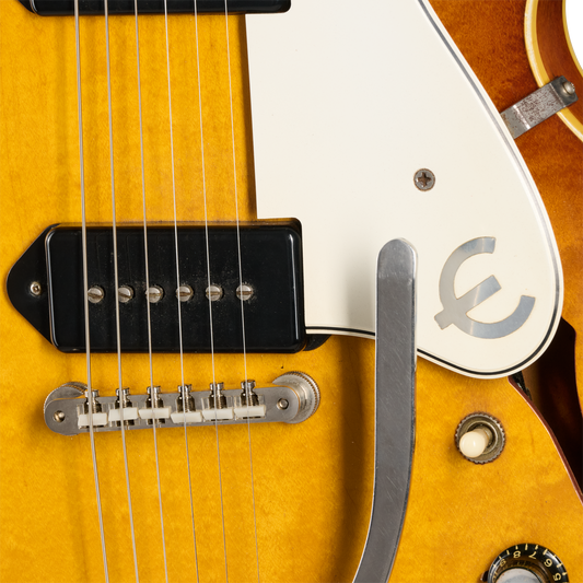 Gibson Certified Vintage 1963 Epiphone Casino E-230TD, Royal Tan Electric Guitar Gibson Certified Vintage