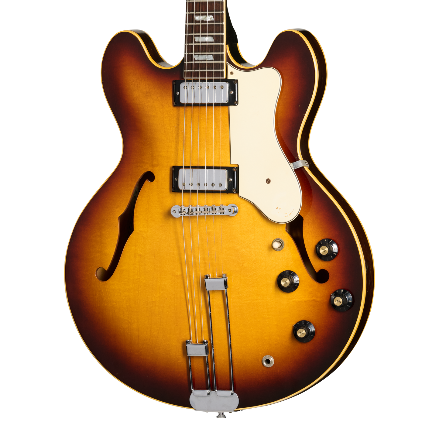 Gibson Certified Vintage 1967 Epiphone Riviera, Sunburst Electric Guitar Gibson Certified Vintage