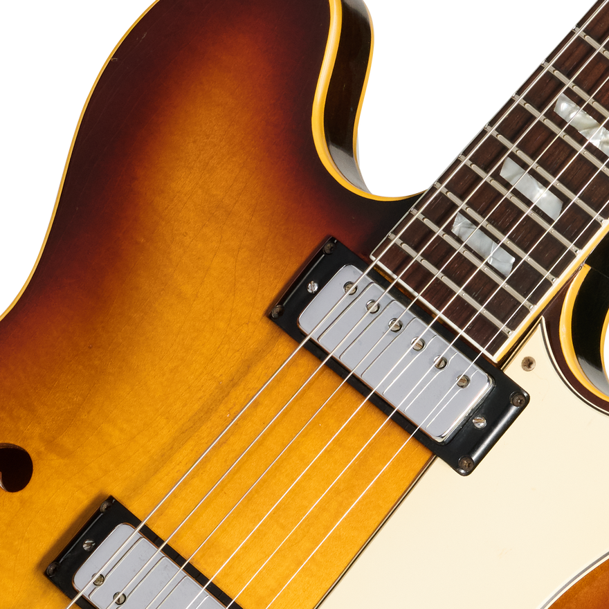 Gibson Certified Vintage 1967 Epiphone Riviera, Sunburst Electric Guitar Gibson Certified Vintage