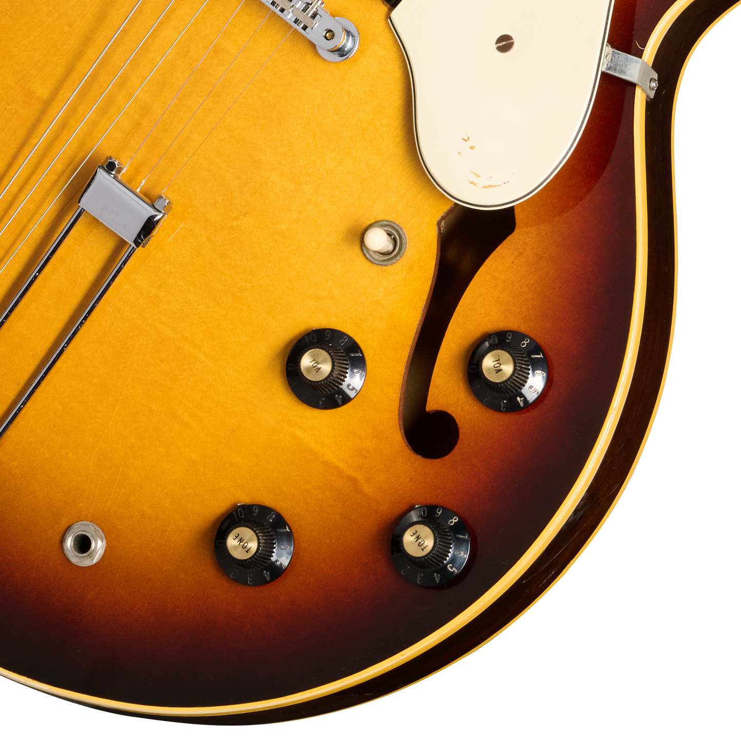 Gibson Certified Vintage 1967 Epiphone Riviera, Sunburst Electric Guitar Gibson Certified Vintage