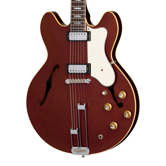 Gibson Certified Vintage 1966 Epiphone Riviera, Sparkling Burgundy Electric Guitar Gibson Certified Vintage