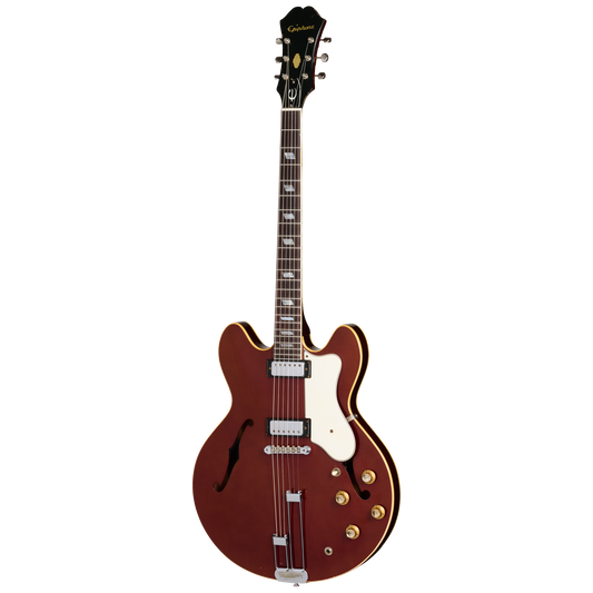 Gibson Certified Vintage 1966 Epiphone Riviera, Sparkling Burgundy Electric Guitar Gibson Certified Vintage
