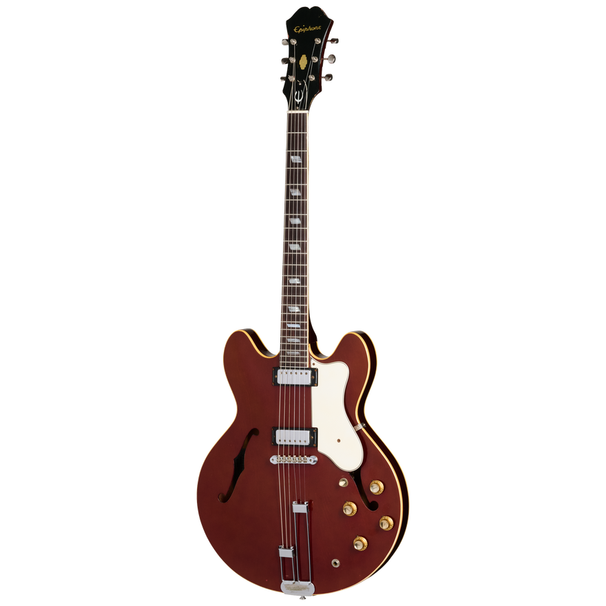 Gibson Certified Vintage 1966 Epiphone Riviera, Sparkling Burgundy Electric Guitar Gibson Certified Vintage