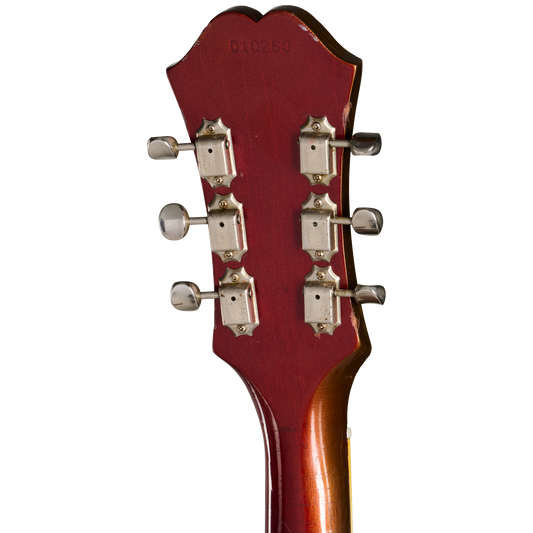 Gibson Certified Vintage 1966 Epiphone Riviera, Sparkling Burgundy Electric Guitar Gibson Certified Vintage